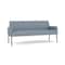 Lesro Mystic Lounge Reception Sofa, Charcoal, RS Rain Song Upholstery ML1601 - alternate 1